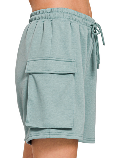 SCUBA THIGH POCKET SHORTS