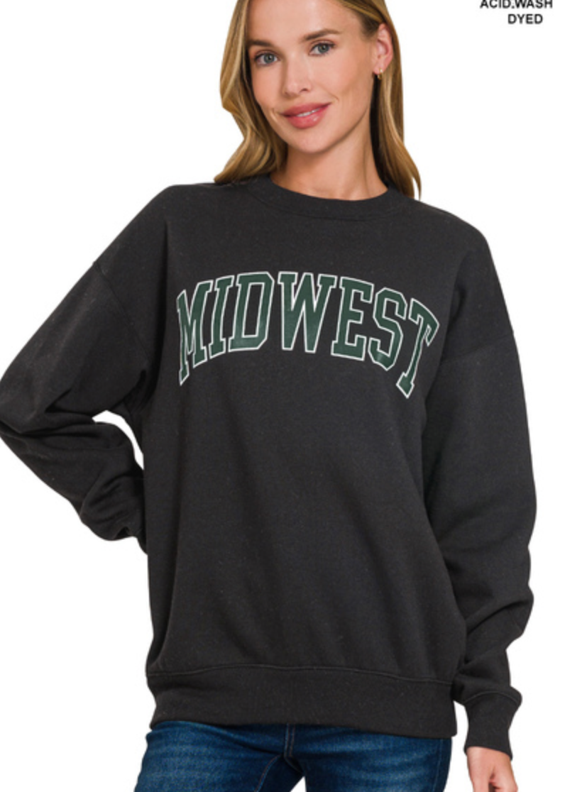 MIDWEST FLEECE CREW NECK