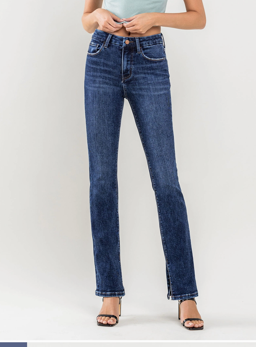 HR INSIDE SLIT BOOTCUT