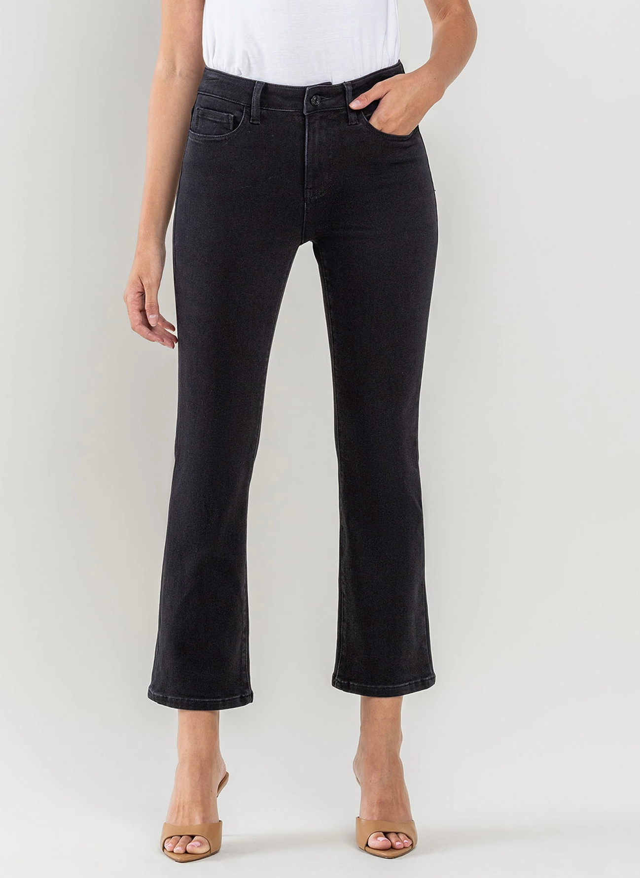 HR CROP FLARE JEAN