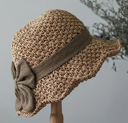 WOVEN BUCKET HAT