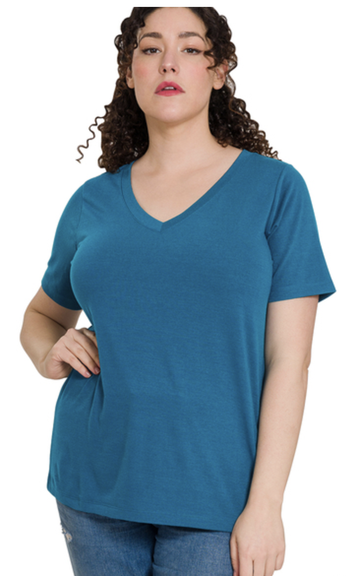 TRIBLEND VNK S/SLV TEE