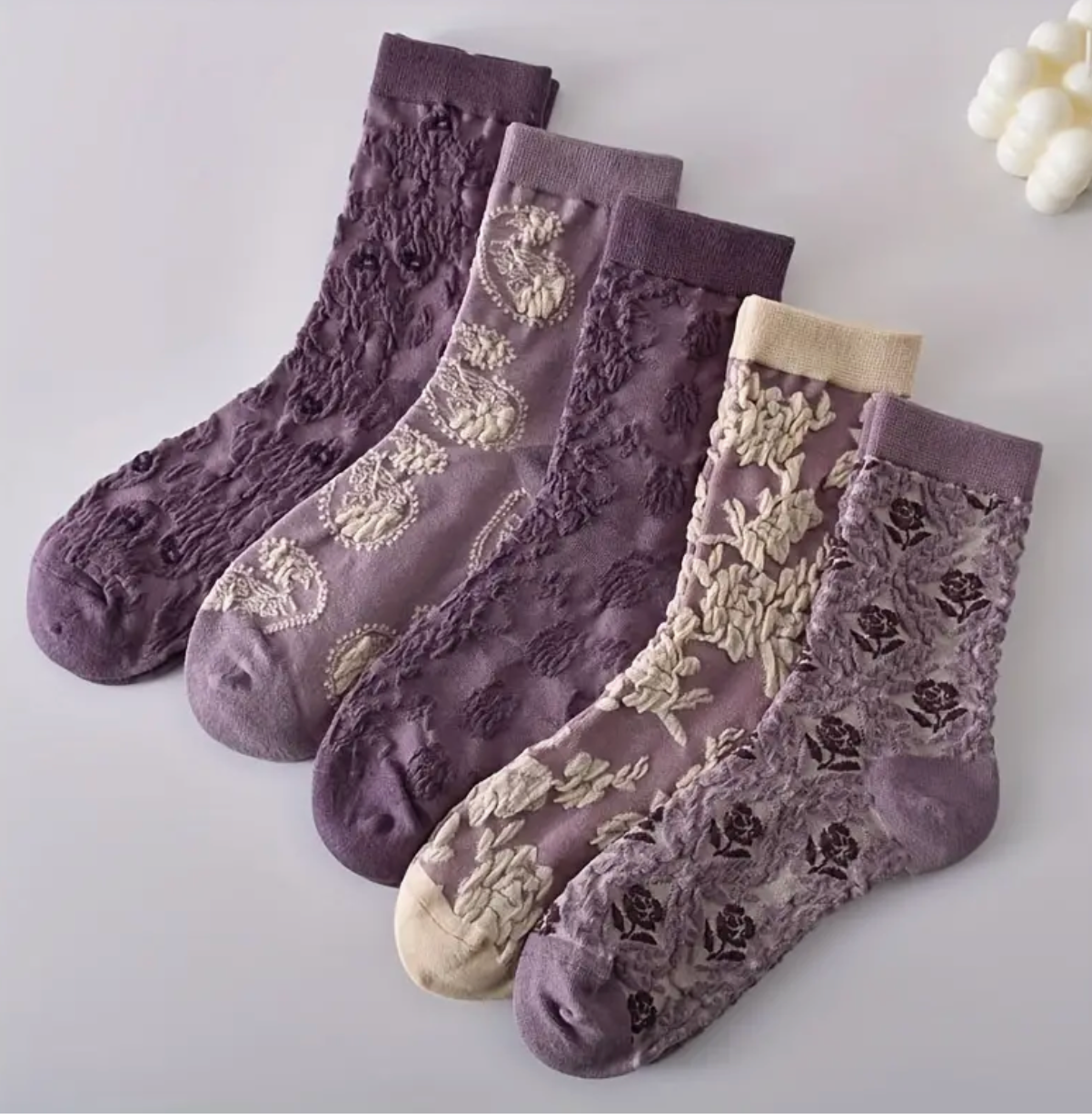 FLORAL SOCKS