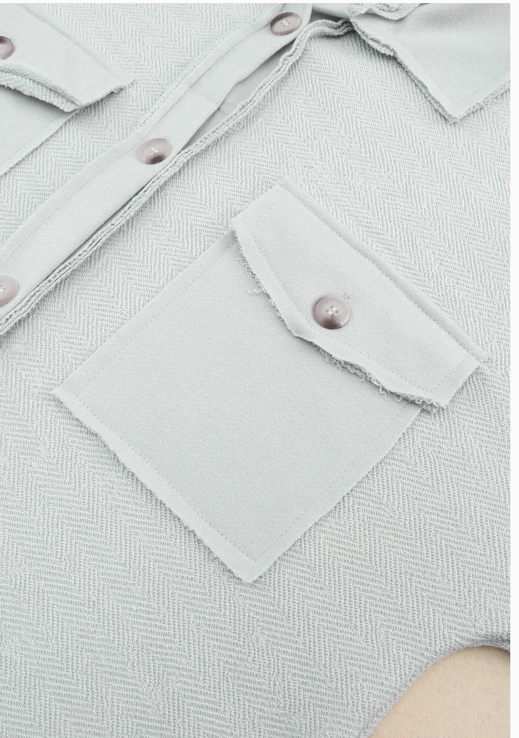 FLAP POCKETS  SHACKET