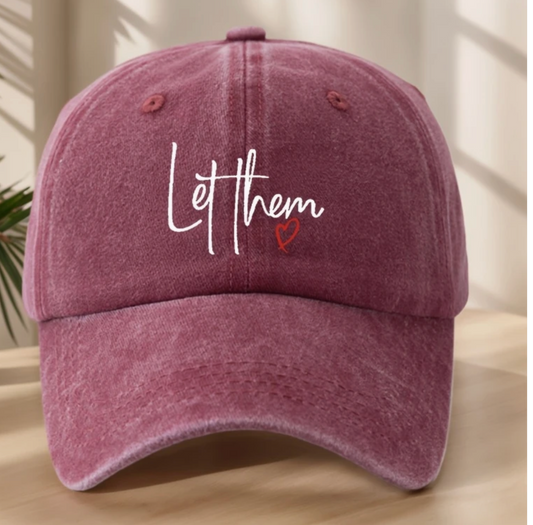 LET THEM CAP