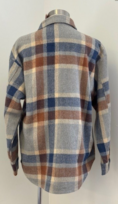 PLAID SHACKET