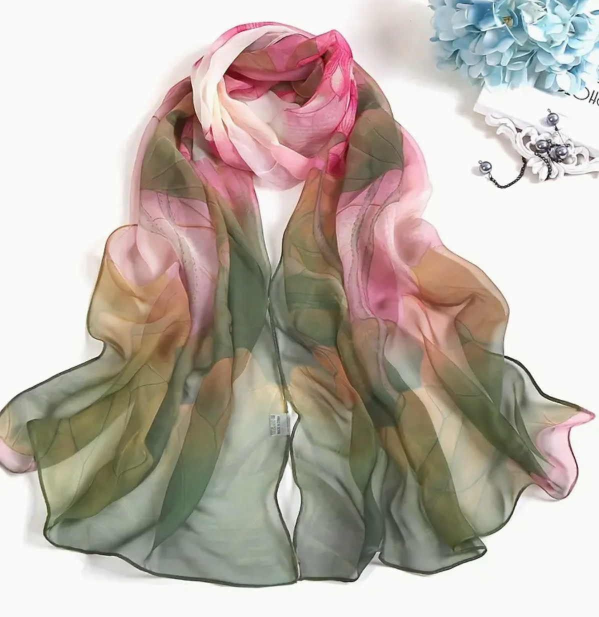 LONG LOTUS SCARF