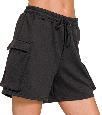 SCUBA THIGH POCKET SHORTS