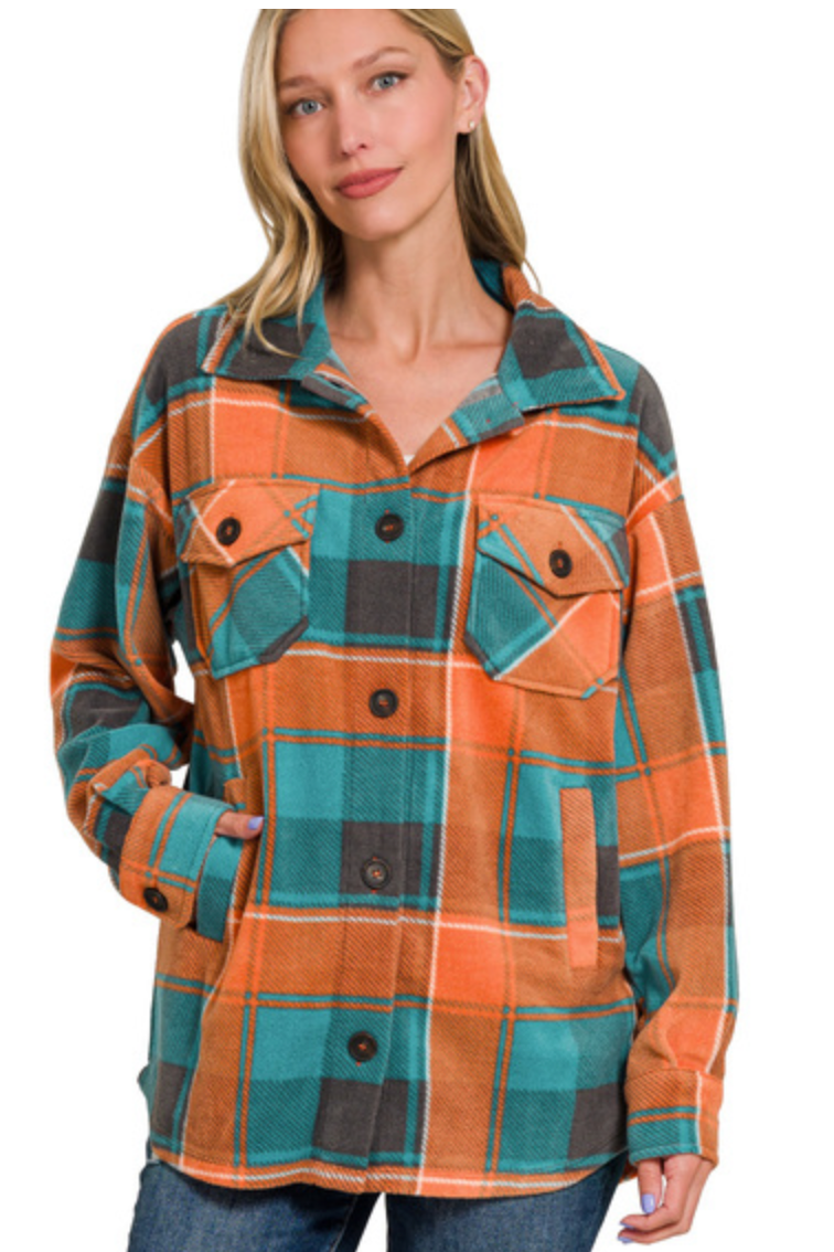 POLAR FLEECE PLD SHACKET