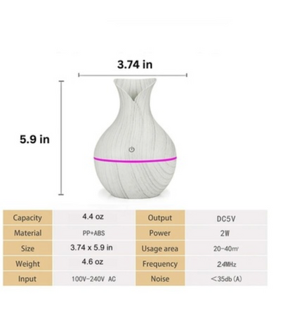 AROMA SCENT DIFFUSER HUMIDIIFIER