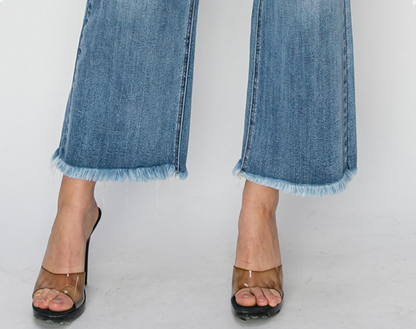 HR CROP FRAY WIDELEG