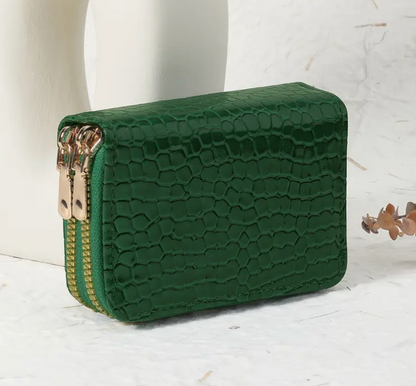 DBL ZIPPER WALLET