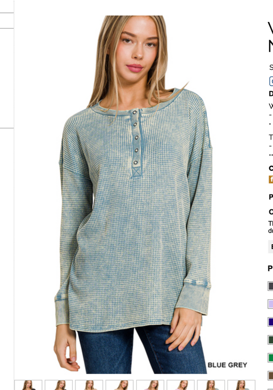 WSHD BABYWFFL HENLEY