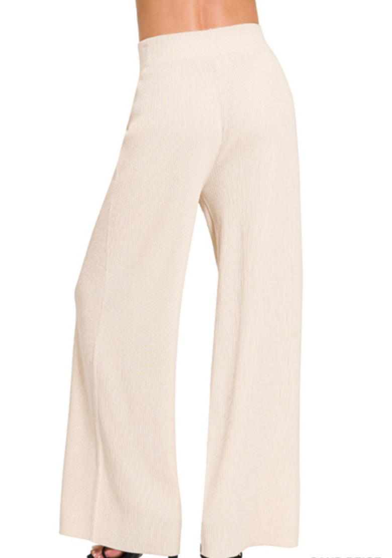 VISCOSE SWEATER PANTS