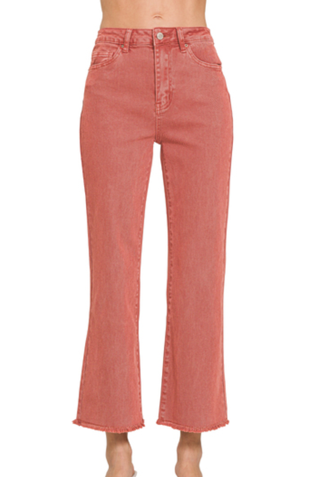HR FRAYED HEM BOOTCUT