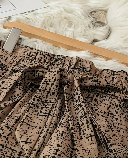 PATTERN PANT/ELASTIC WAIST