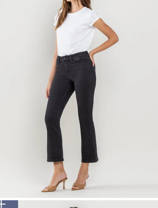 HR CROP FLARE JEAN