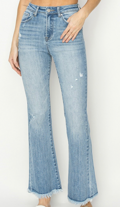 HR VINT FRAYED BOOTCUT