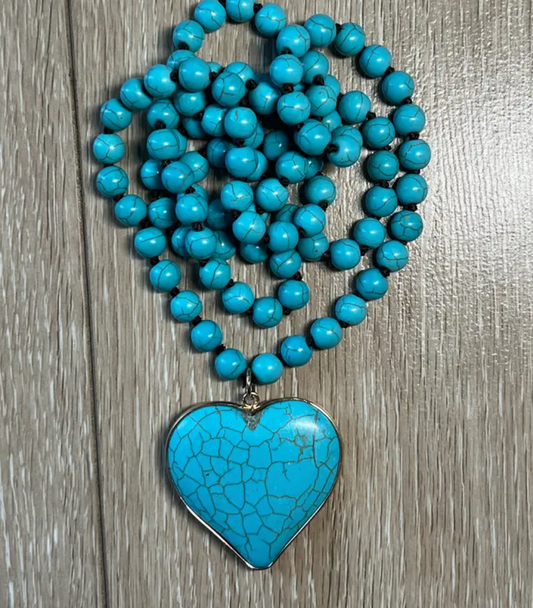 BOHO FX TURQUOISE HEART