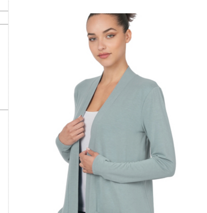 SLOUCHY POCKET CARDIGAN