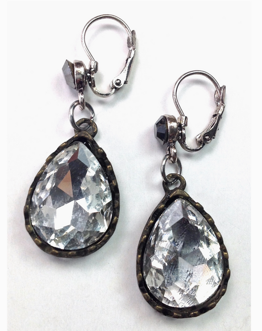 CRYSTAL DROP EARRING