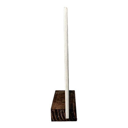 It Is Well With My Soul Farmhouse Sign with Brown Stand