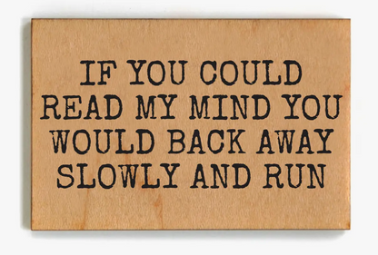 WOOD MAGNET