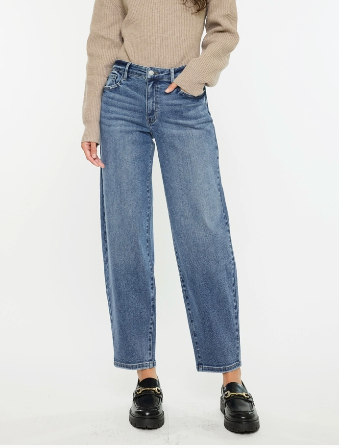 HR BARREL FIT JEANS