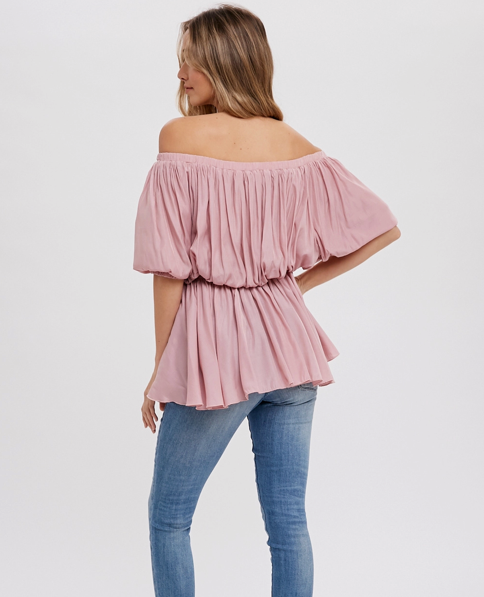 PEPLUM OFF THE SHOULDER