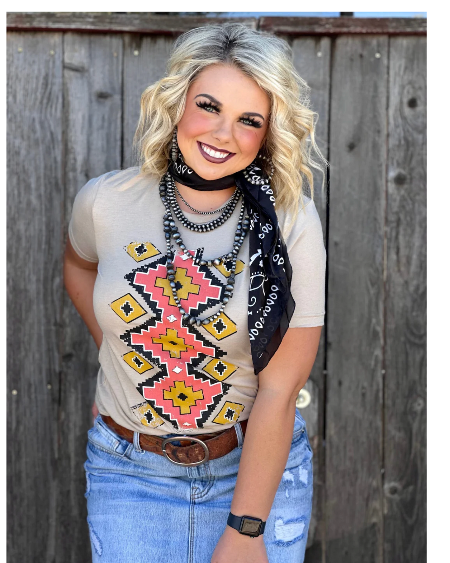 TROUBADOUR AZTEC TEE