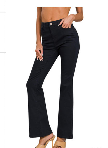 HR BOOT COLOR DENIM PANTS