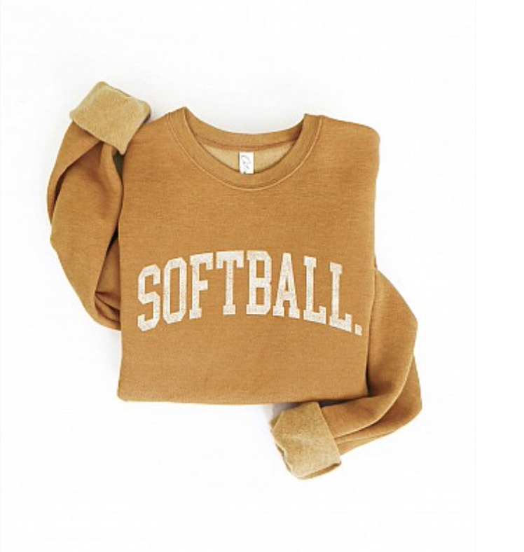 SOFTBALL CREWNECK SWSHRT