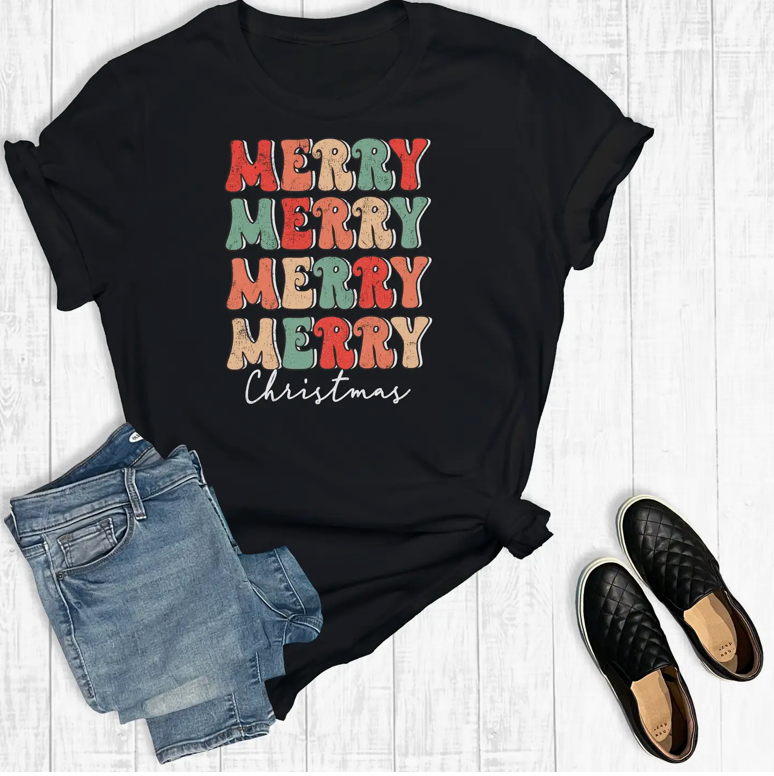RETRO MERRY CHRISTMAS