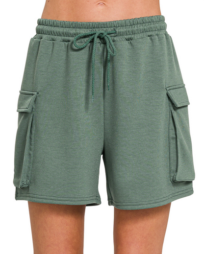SCUBA THIGH POCKET SHORTS