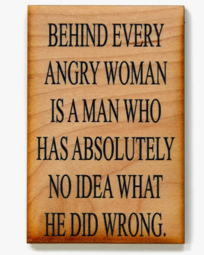 WOOD MAGNET