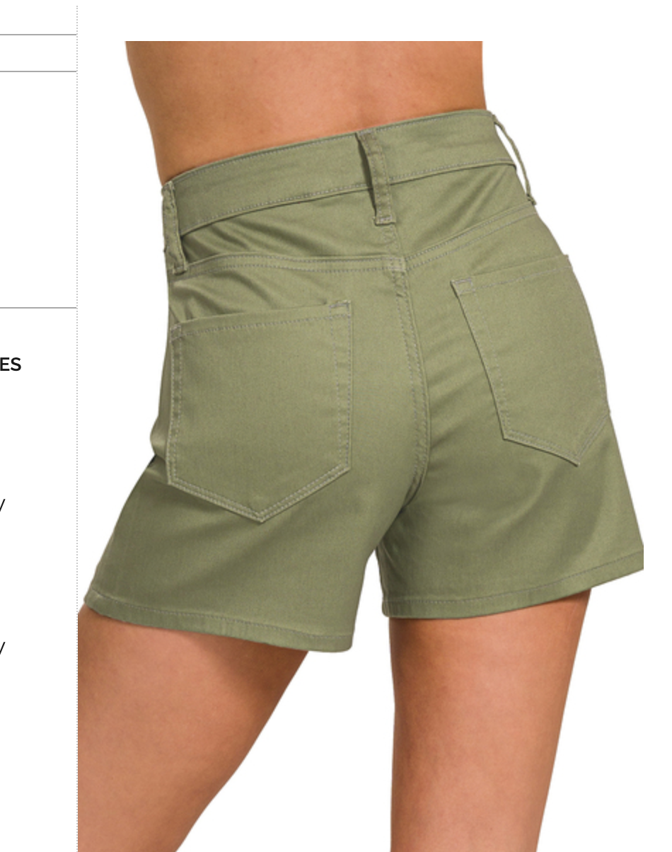 HR COLOR JEAN SHORTS