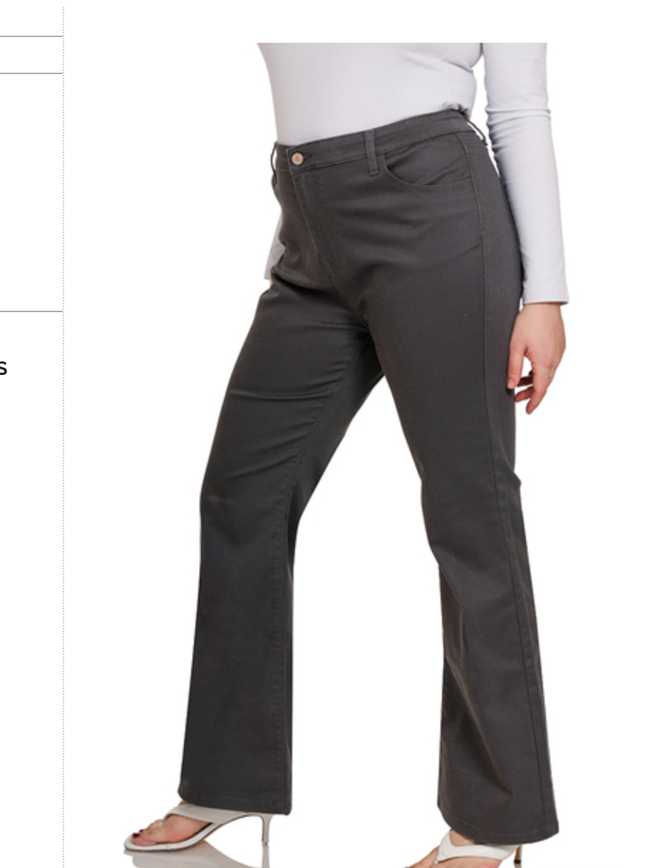 HR BOOT COLOR DENIM PANTS