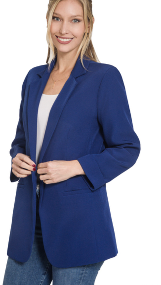LONG SLV CLASSIC BLAZER