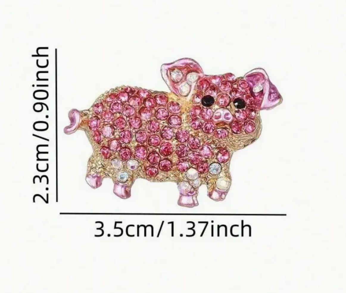 PIG BROOCH