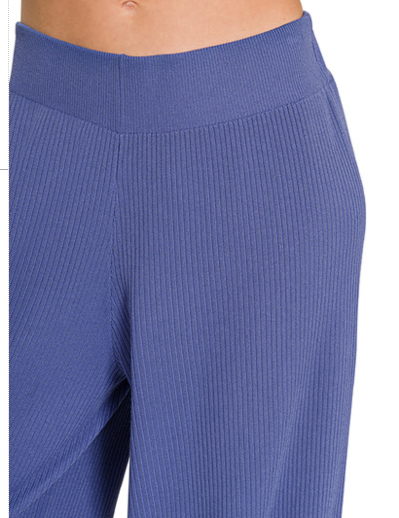 VISCOSE SWEATER PANTS