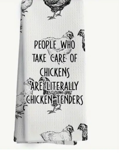 CHICKEN TENDERS TOWEL