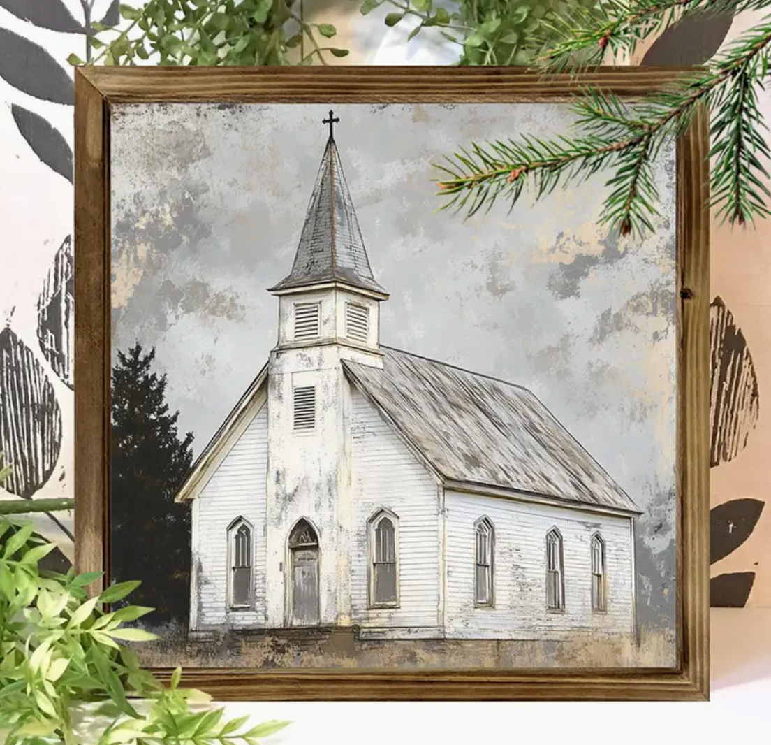 COUNTRY CHURCH PICTURE