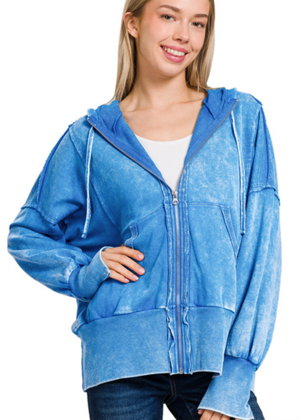 ACID WASH HOODIE