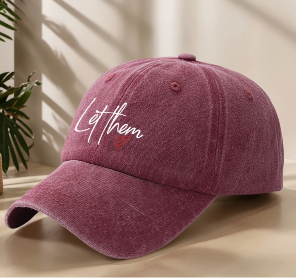LET THEM CAP