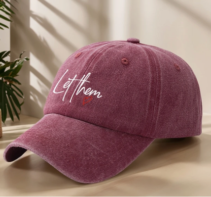 LET THEM CAP