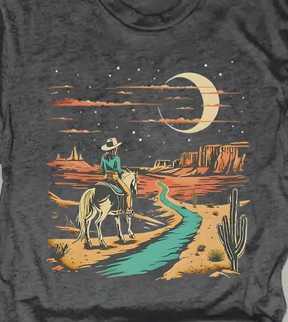 VINTAGE COWGIRL DESERT TEE