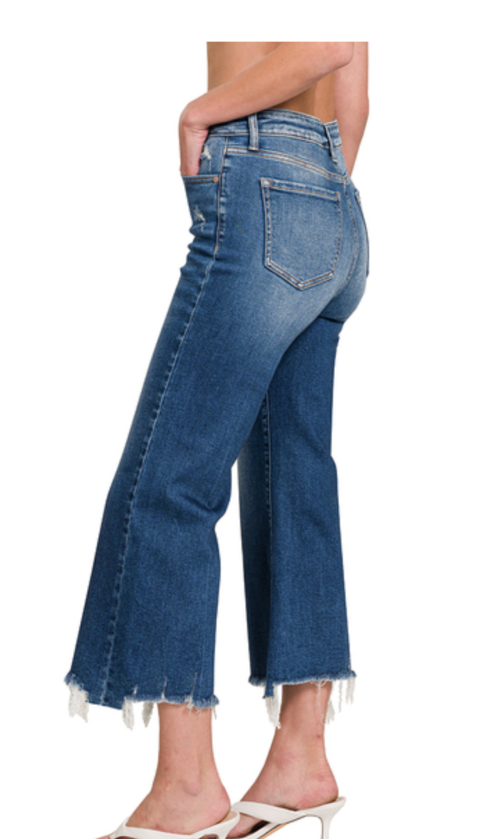 MR CROP DIST HEM DARK