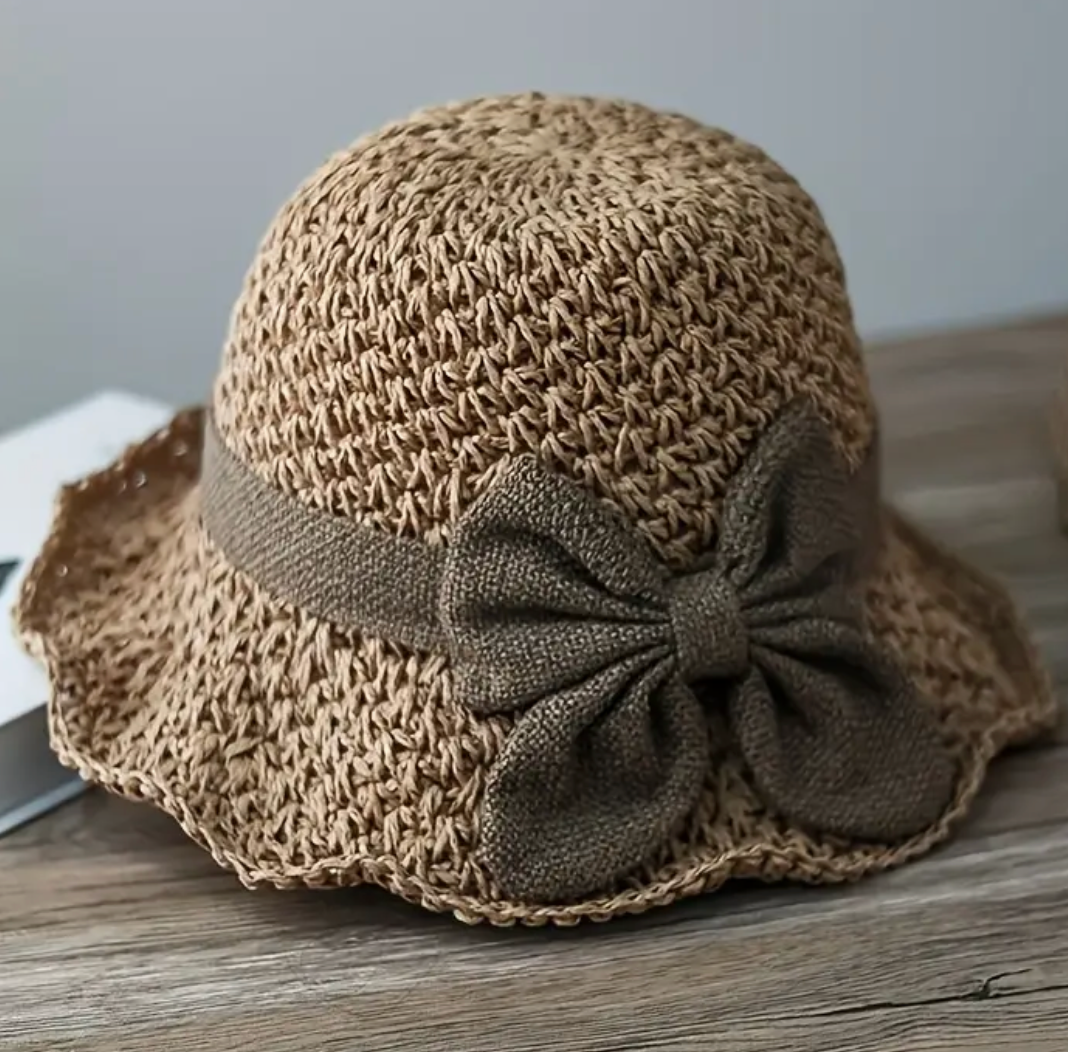 WOVEN BUCKET HAT