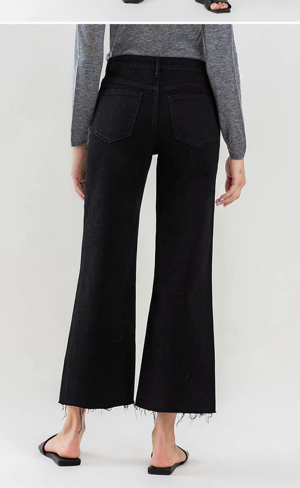 HR RAW EDGE WIDE CROP