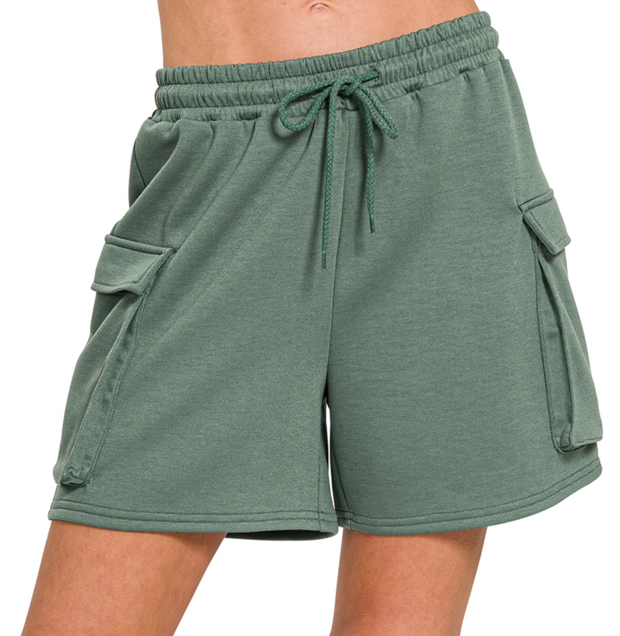 SCUBA THIGH POCKET SHORTS